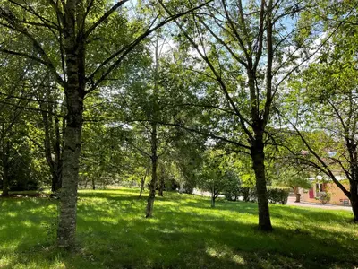 Jardin de l'établissement Gîte les érables