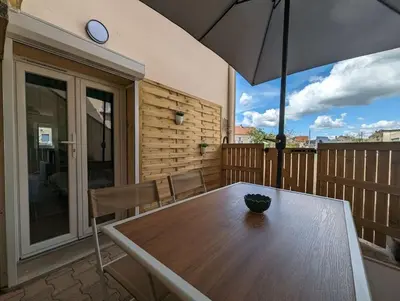 Balcon ou terrasse dans l'établissement Le Studio Jungle