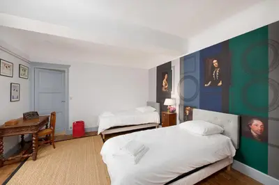 Un ou plusieurs lits dans un hébergement de l'établissement Castle To Find Yourself