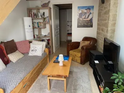 Télévision ou salle de divertissement dans l'établissement Gite La So Sweet