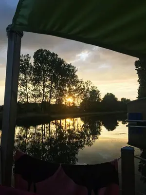 Paysage naturel près de le bateau