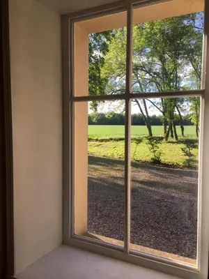 Jardin de l'établissement Le Château de BRESSEY & son Orangerie