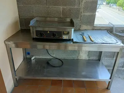Cuisine ou kitchenette dans l'établissement Pont-de-poitte: Appart'Alice