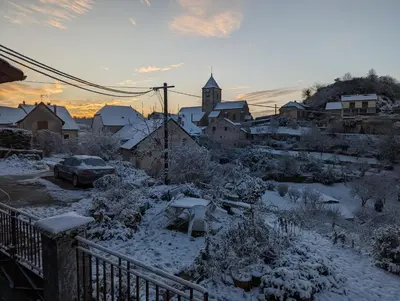 L'établissement Studio des mésanges en hiver