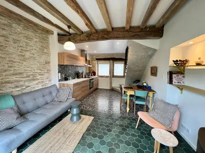 Coin salon dans l'établissement La Petite Maison