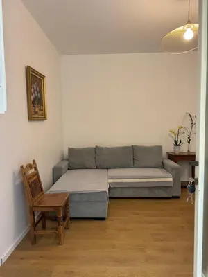 Coin salon dans l'établissement Appartement meublé tout confort