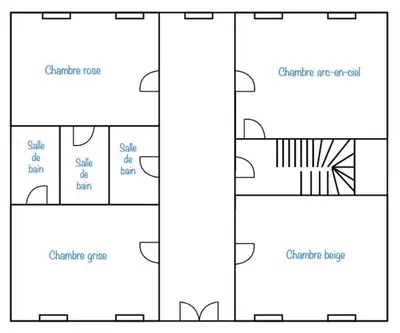 Plan de l'établissement Domaine du Bois d’Amont