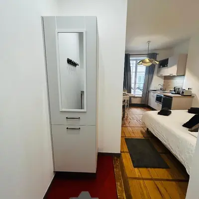 Cuisine ou kitchenette dans l'établissement Le Carnot - Hospices - Centre - Climatisation