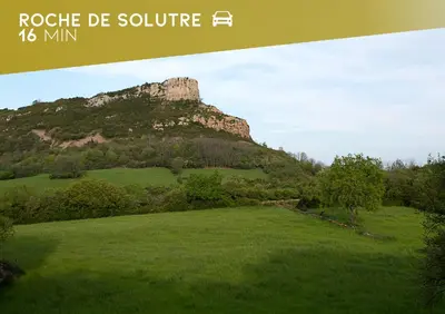 Paysage naturel près de la maison de vacances