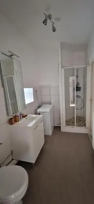 Salle de bains dans l'établissement Au coin caché
