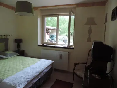 Un ou plusieurs lits dans un hébergement de l'établissement Villa Roland en Bourgogne