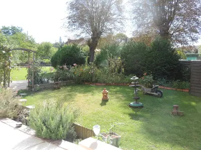 Jardin de l'établissement Villa Roland en Bourgogne