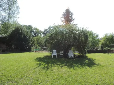 Jardin de l'établissement Villa Roland en Bourgogne
