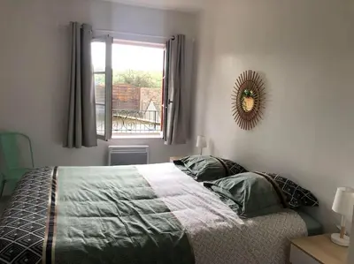 Un ou plusieurs lits dans un hébergement de l'établissement 15 personnes Chez Delphine et Guillaume