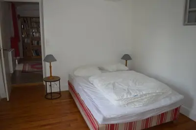 Un ou plusieurs lits dans un hébergement de l'établissement Maison du gardien de Breches