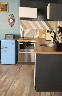 Cuisine ou kitchenette dans l'établissement ÔNuméro6