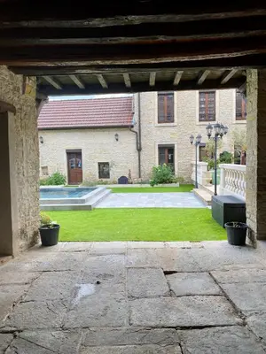 Jardin de l'établissement Le Clos Papillon