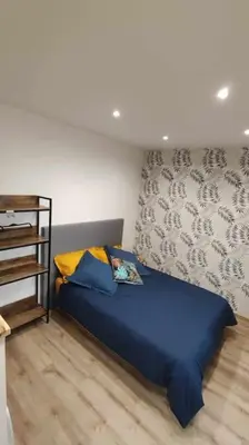 Un ou plusieurs lits dans un hébergement de l'établissement Tout confort. Appartement 2 pers. centre-ville