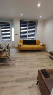 Coin salon dans l'établissement Tout confort. Appartement 2 pers. centre-ville