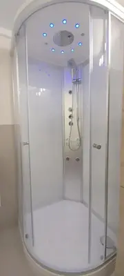 Salle de bains dans l'établissement L'Amicale : 80 m², 6 Prs, 3 Ch, Centre ville