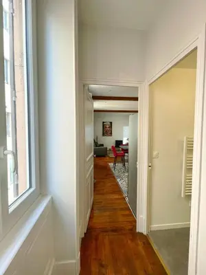 Plan de l'établissement Center Macon charmant appartement avec vue sur la Saone