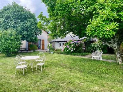 Jardin de l'établissement La Casa Del Papa - Maison spacieuse avec jardin