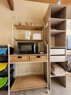 Un ou plusieurs lits superposés dans un hébergement de l'établissement studio au bord du canal