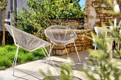 Jardin de l'établissement Gîte - Le Saule Rêveur