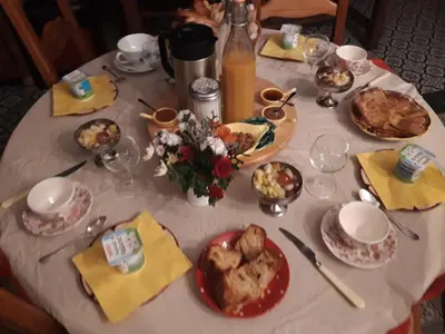 Nourriture dans le B&B/chambre d'hôtes ou à proximité