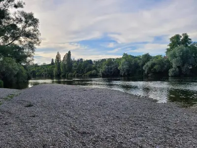 Paysage naturel près de la maison de vacances