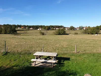 Paysage naturel près de le chalet