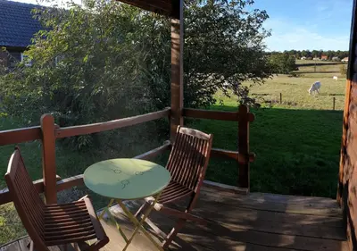Plan de l'établissement Chalets Etang sur Arroux