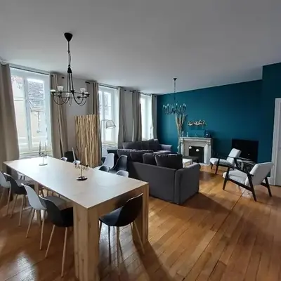 Big Townhouse In Paray Le Monial For 25 People