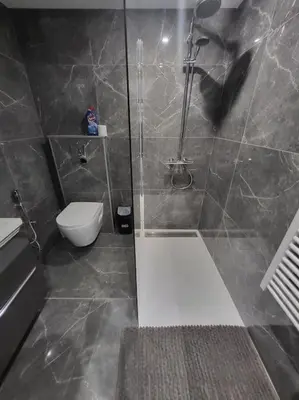 Salle de bains dans l'établissement Le cosy 2 personnes