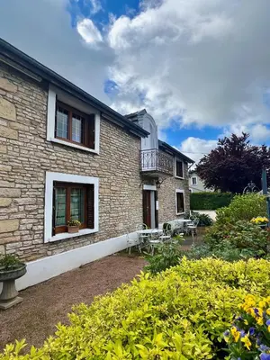 Jardin de l'établissement Au Raisin de Bourgogne