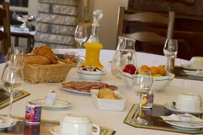 Nourriture dans le B&B/chambre d'hôtes ou à proximité