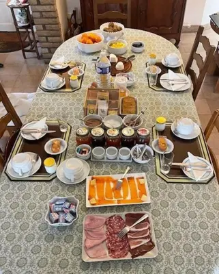 Nourriture dans le B&B/chambre d'hôtes ou à proximité