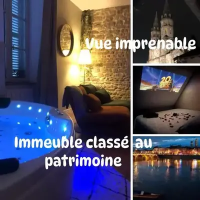 détente centre historique de MÂCON avec spa et ciné