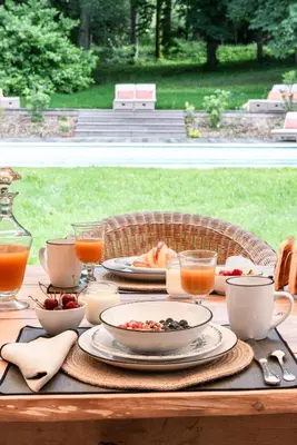 Nourriture dans la maison d'hôtes ou à proximité