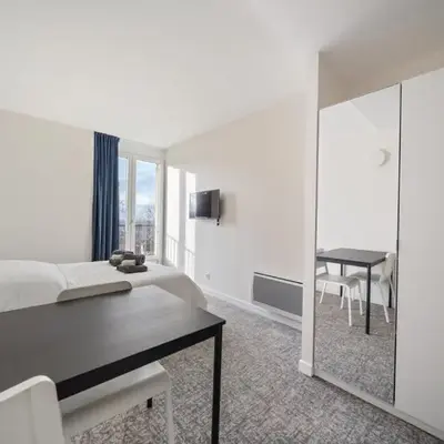 Le Mont neuf - Chambres avec cuisine au coeur de la nature type Appart'Hotel - sanitaires communs