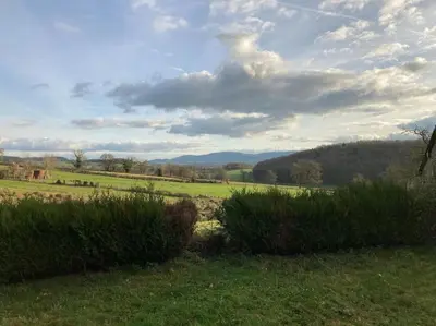 Paysage naturel près de la maison de vacances