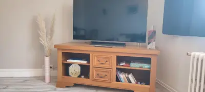 Télévision ou salle de divertissement dans l'établissement Appartement 4 personnes, 2 ch, parking gratuit et facile