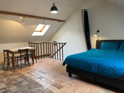 Un ou plusieurs lits dans un hébergement de l'établissement Sint Lucas - Razou - lacs du Morvan