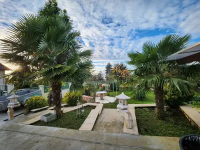 Jardin de l'établissement Maison de vacances