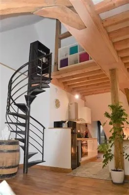 Cuisine ou kitchenette dans l'établissement COSY BURGUNDY