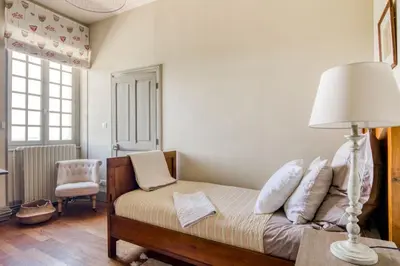 Coin salon dans l'établissement Manoir Des Chasseurs