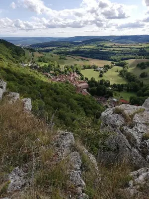 Paysage naturel près de la maison de vacances
