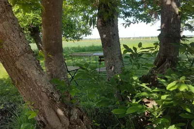 Paysage naturel près de la maison de vacances