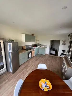 Cuisine ou kitchenette dans l'établissement Escapade à Ladoix Serrigny
