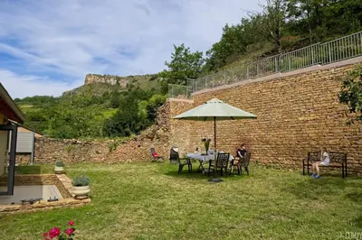 Paysage naturel près de la maison de vacances